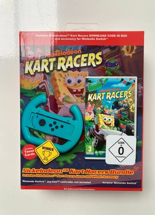 Nickelodeon Kart Racers - Wheel Bundle - Nintendo Switch - Racing, estado: Novo com etiquetas, €22.50, €24.33 inclui Proteção do Comprador
