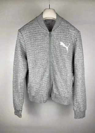 Veste zippée PUMA logo brodé / Zip manches longues | Gris | Taille M | Homme, marca: Puma, estado: Bueno, tamaño: M, 14,00 €, 15,40 € Protección al comprador incluida