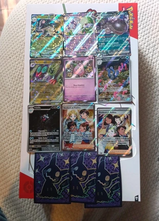 Lotto carte Destino di Paldea con bustina protettiva. Anche vendibili singolarmente, marca: Pokémon, estado: Nuevo sin etiquetas, 17,00 €, 18,55 € Protección al comprador incluida