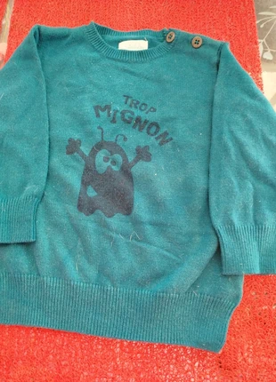 pull manche longue, marque: Kimbaloo, état: Neuf sans étiquette, taille: 9-12 mois / 74 cm, 1,00 €, 1,75 € Protection acheteurs incluse