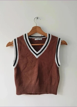Pull court sans manche fille femme XXS fashion private company, marque: Fashion Private Company, état: Très bon état, taille: XXS / 32 / 4, 3,50 €, 4,38 € Protection acheteurs incluse