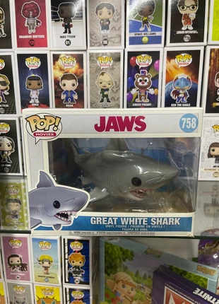 Jaws Funko POP Movies Vinile Figura Grande Squalo Bianco 15 cm, brand: JAWS, condizioni: Nuovo senza cartellino, taglia: Taglia unica, €25.00, €26.95 include la Protezione acquisti