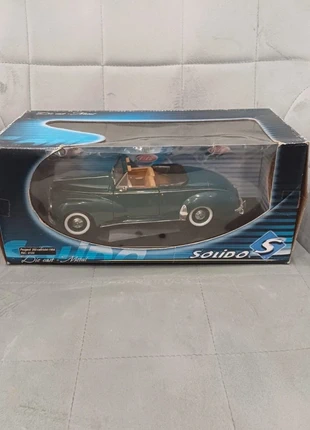 Peugeot 203 Cabriolet 1954 – Solido – 1/18 – Vert – Réf. 8155 – Avec boîte d’origine, marque: Solido, état: Très bon état, taille: Prématuré, jusqu'à 44cm, 55,00 €, 58,45 € Protection acheteurs incluse