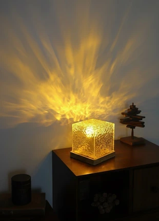 Lampe LED Ocean Aura – Projecteur d’Eau Lumineux Cosy & Ambiance Cosy Relaxante, merk: Inconnu, staat: Nieuw met prijskaartje, € 16,90, € 18,45 inclusief Kopersbescherming