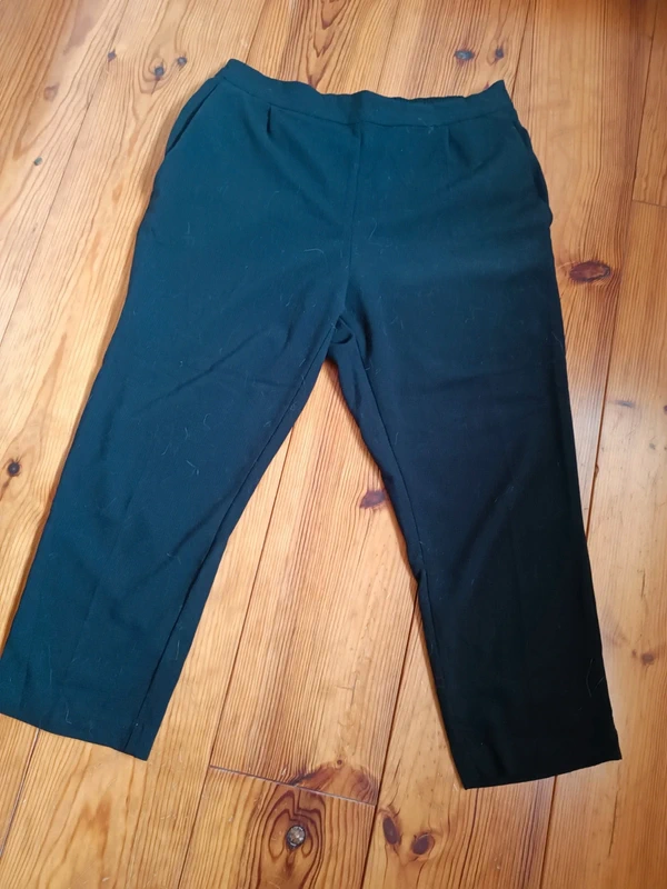 Pantalon à pinces midi h&m taille 46 - photo numéro 4