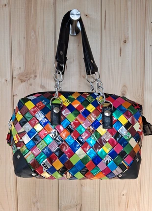 Borsa bauletto vintage, brand: Vintage Chic, condizioni: Discrete, €2.00, €2.80 include la Protezione acquisti