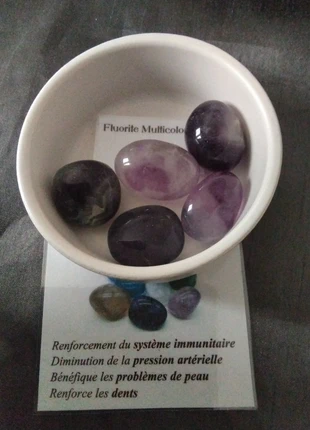 Fluorite / fluorine multicolore, marca: Pierre, estado: Nuevo sin etiquetas, 5,50 €, 6,48 € Protección al comprador Pro incluida
