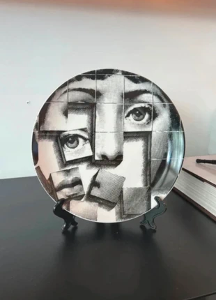Fornasetti inspired plate, brand: Fornasetti, condition: New without tags, £20.00, £21.70 includes Buyer Protection