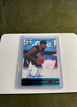 Jabari Walker platinum auto RC /99 Leaf Memories 2021-22, brand: Leaf, condition: Very good, €6.00, €7.00 includes Buyer Protection