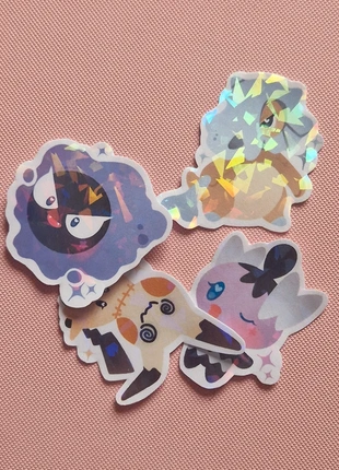 Pack 4 stickers pokemon Halloween, marke: Pokémon, zustand: Neu, mit Etikett, 9,00 €, 10,15 € inklusive Vinted-Käuferschutz