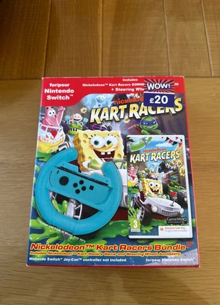 Nintendo Switch Game Nickelodeon Kart Racers Bundle, condition: New with tags, £13.75, £15.14 includes Buyer Protection