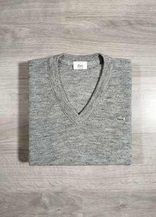 Pull Lacoste en laine/acrylique gris M, marke: Lacoste, zustand: Neu, größe: M, 25,00 €, 26,95 € inklusive Vinted-Käuferschutz