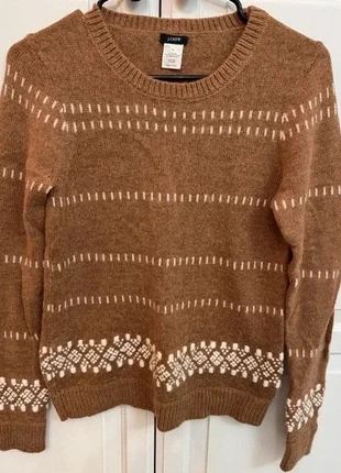 J.Crew Tan Knit Sweater S, brand: J.Crew, condition: Very good, size: S / 36 / 8, €15.00, €16.45 includes Buyer Protection