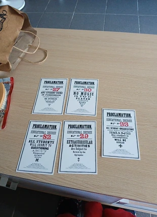 Cartes postales harry potter proclamation, condizioni: Ottime, €1.00, €1.75 include la Protezione acquisti