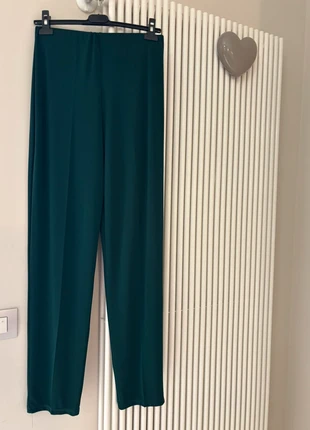 Meravigliosi pantaloni verdi Clara B. Tg49, marca: Clara B couture, estado: Novo sem etiquetas, tamanho: XXL / 44 / 16, €19.00, €20.65 inclui Proteção do Comprador