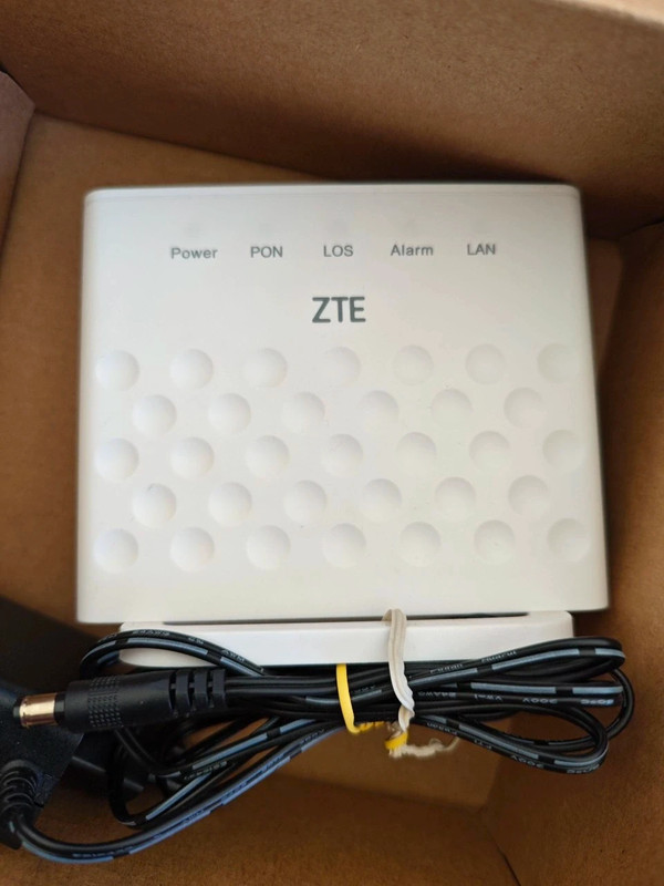 Ont gpon  zte fibra 2.5 gbit