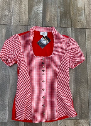 Alpin Tracht Blouse, marke: Alpin, zustand: Neu, mit Etikett, größe: XS / 34 / 6, 18,25 €, 19,86 € inklusive Vinted-Käuferschutz