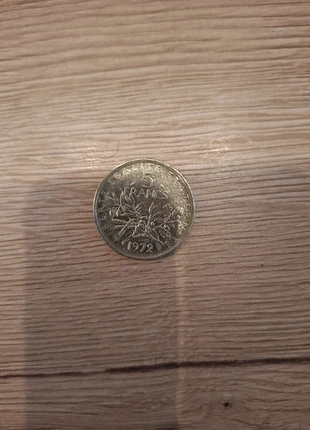 5 francs 1972, état: Bon état, 3,00 €, 3,85 € Protection acheteurs incluse