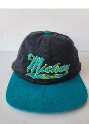 Vintage Walt Disney Co Mickey Mouse Black Hat / Cap USA, brand: Disney, condition: Good, size: One size, €15.00, €16.45 includes Buyer Protection