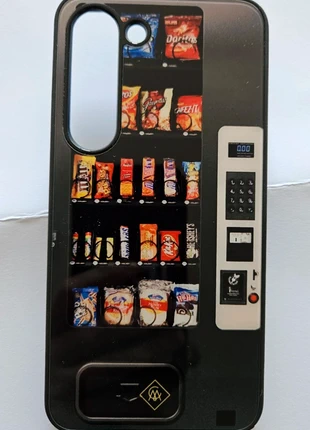 Snoepautomaat telefoonhoesje Samsung S23, merk: Casimoda, staat: Nieuw zonder prijskaartje, € 5,00, € 5,95 inclusief Kopersbescherming