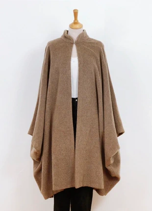 Cape vintage lainage beige - Taille unique, merk: Vintage, staat: Heel goed, maat: Universele maat, € 72,00, € 76,30 inclusief Kopersbescherming Pro
