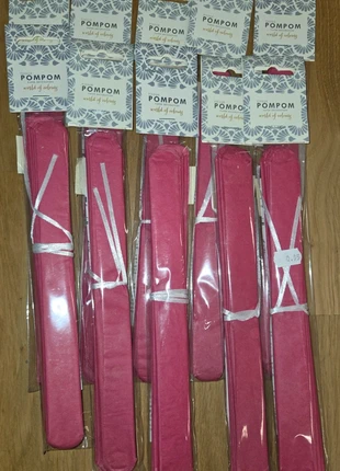 10 pompons en papier de soie rose 25 cm, marca: PartyDeco, estado: Nuevo con etiquetas, 5,00 €, 5,95 € Protección al comprador Pro incluida