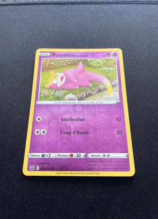 Carte Pokémon Ramoloss de Galar Reverse 054/198 EB06 Règne de Glace FR Neuf, marke: Pokémon, zustand: Neu, 1,00 €, 1,75 € beinhaltet Vinted-Käuferschutz Pro