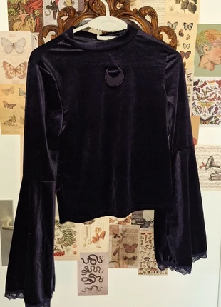 Pull velvet velour, marque: Romwe, état: Neuf sans étiquette, taille: M / 38 / 10, 8,00 €, 9,10 € Protection acheteurs incluse