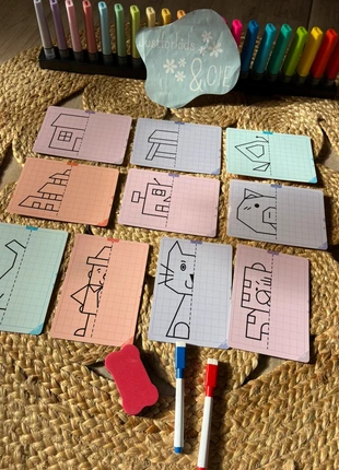 Cartes symétrie, état: Très bon état, taille: 5 ans / 110 cm, 5,00 €, 5,95 € Protection acheteurs (Pro) incluse