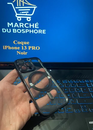 iPhone 13 Pro – Coque MagSafe Noir | Hülle MagSafe Schwarz | MagSafe Case Black, brand: Marché du Bosphore, condition: New with tags, €2.90, €3.75 includes Buyer Protection Pro