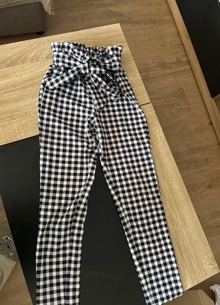 Pantalon quadrillé, marca: Shein, estado: Muito bom, tamanho: XS / 34 / 6, €3.00, €3.85 inclui Proteção do Comprador