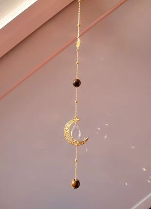 Suncatcher "Moon" ~, brand: Handmade, condizioni: Nuovo con cartellino, €12.00, €13.30 include la Protezione acquisti