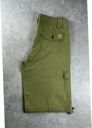 S170. Short chino Carhartt | Kaki/vert | W28/FR38, marke: Carhartt, zustand: Sehr gut, größe: W28 | DE 44, 19,00 €, 20,65 € beinhaltet Vinted-Käuferschutz Pro