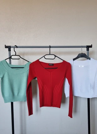 Lot de 2 Tops Tally Weijl + Boléro Blanc OFFERT🎁, marque: Tally Weijl, état: Neuf sans étiquette, taille: XS / 34 / 6, 5,00 €, 5,95 € Protection acheteurs incluse