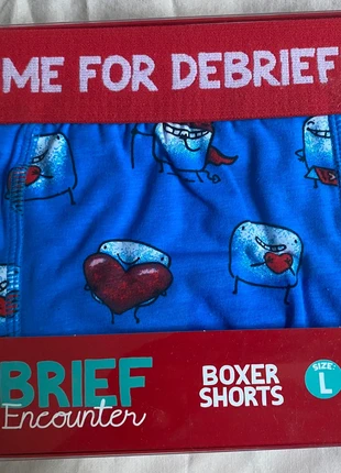 Love Bites Mens size large boxer shorts fun debriefing Christmas gift love, brand: love bites, condition: New with tags, size: L, £4.00, £4.90 includes Buyer Protection