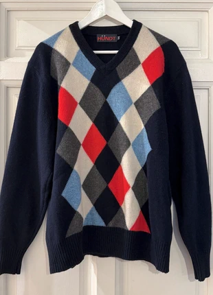 Jersey rombos 80% lana hecho en España, marque: Vintage Dressing, état: Très bon état, taille: XL, 50,00 €, 53,20 € Protection acheteurs incluse