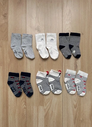 Lot de 6 paires de chaussettes bébé multi marques 19-22, marke: Weekend, zustand: Sehr gut, größe: 19–21, 6,00 €, 7,00 € inklusive Vinted-Käuferschutz