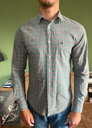 United Colors of Benetton / Checked Shirt / M, merk: United Colors of Benetton, staat: Heel goed, maat: M, € 5,00, € 5,95 inclusief Kopersbescherming
