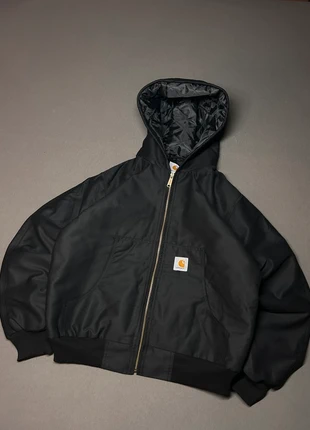 Carhartt Reworked Wip OG Active Jacket giacca invernale in denim con cappuccio - Taglia XL, merk: Carhartt, staat: Heel goed, maat: XL, € 59,00, € 62,65 inclusief Kopersbescherming