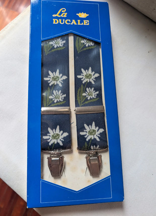Bretelle vintage stelle alpine, brand: la ducale, condizioni: Nuovo senza cartellino, €15.00, €16.45 include la Protezione acquisti
