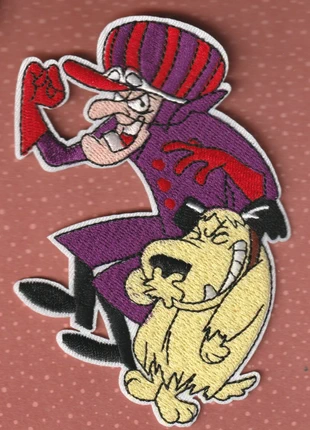 Grand Patch Thermo-collant Satanas et Diabolo / Les Fous du Volant / Neuf, marque: Hanna Barbera, état: Neuf sans étiquette, 3,50 €, 4,38 € Protection acheteurs incluse