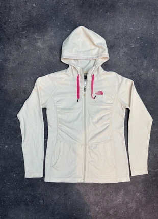 🌸 Polaire à capuche The North Face femme – blanche & rose – Taille M, marca: The North Face, estado: Bom, tamanho: M / 38 / 10, €15.00, €16.45 inclui Proteção do Comprador