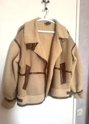 Veste aviateur beige marron, estado: Muito bom, tamanho: XS / 34 / 6, €35.00, €37.45 inclui Proteção do Comprador