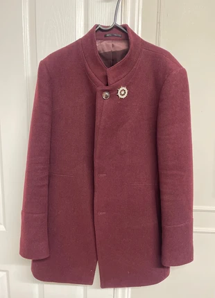 Burgundy Basique Coat Size M, brand: basique, condition: Very good, size: M, £85.00, £89.95 includes Buyer Protection