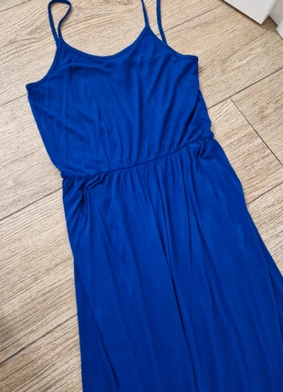 Maxi dress estivo blu elettrico H&M, marca: H&M, estado: Muito bom, tamanho: S / 36 / 8, €6.00, €7.00 inclui Proteção do Comprador