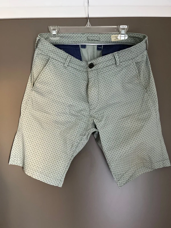 Short homme bleu à motifs taille 42 Selected