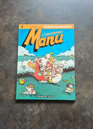 BD L'abominable Manu - Frank Margerin - Édition Originale 1991 - Humanoïdes Associés, condizioni: Ottime, €4.99, €5.94 include la Protezione acquisti