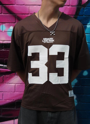 Y2K Brown Memory Lane Jersey Streetwear Size Medium, brand: Memory Lane, condition: New without tags, size: S, £24.99, £26.94 includes Buyer Protection Pro