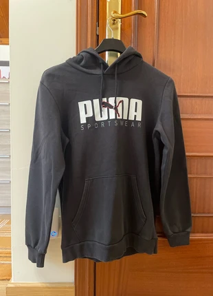 Sudadera con Capucha Puma Negra, marque: Puma, état: Neuf sans étiquette, taille: XS, 5,00 €, 5,95 € Protection acheteurs incluse