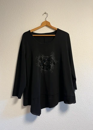 Blusa negra - Talla XXL, marque: Local, état: Très bon état, taille: XXL / 44 / 16, 8,00 €, 9,10 € Protection acheteurs incluse